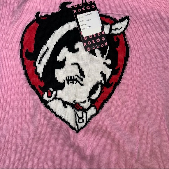 Betty Boop x Unique vintage sweater - Picture 4 of 6